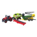 ZESTAW MASZYN ROLNICZYCH TRAKTOR PRZYCZEPY METAL