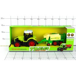 TRAKTOR Z PRZYCZEPĄ W PUDEŁKU(DŹWIĘKI)