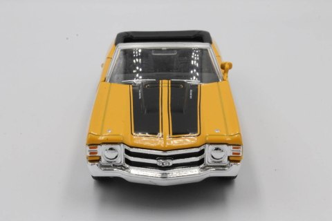 METALOWE AUTO WELLY 1971 CHEVROLET CHEVELLE SS 454 METALOWE AUTO WELLY 1971 CHEVROLET CHEVELLE SS 454