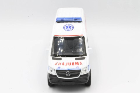 METALOWE AUTO METAL WELLY Mercedes Sprinter Van METALOWE AUTO METAL WELLY Mercedes Sprinter Van