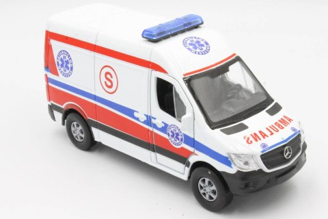 METALOWE AUTO METAL WELLY Mercedes Sprinter Van METALOWE AUTO METAL WELLY Mercedes Sprinter Van