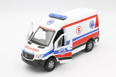 METALOWE AUTO METAL WELLY Mercedes Sprinter Van METALOWE AUTO METAL WELLY Mercedes Sprinter Van
