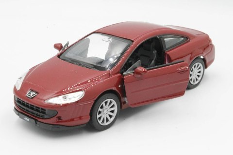 METALOWE SAMOCHÓD AUTO METAL WELLY Peugeot 407 Cou METALOWE SAMOCHÓD AUTO METAL WELLY Peugeot 407 Cou