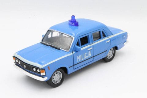 METALOWE SAMOCHÓD AUTO WELLY Fiat 125P Milicja METALOWE SAMOCHÓD AUTO WELLY Fiat 125P Milicja