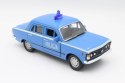METALOWE SAMOCHÓD AUTO WELLY Fiat 125P Milicja