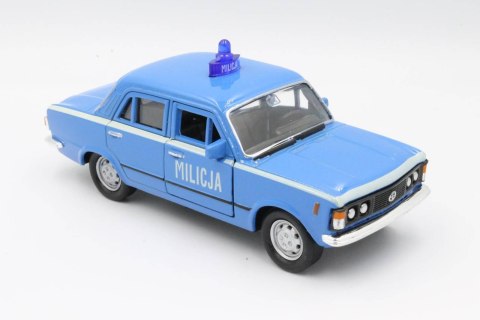 METALOWE SAMOCHÓD AUTO WELLY Fiat 125P Milicja METALOWE SAMOCHÓD AUTO WELLY Fiat 125P Milicja