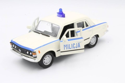 METALOWE SAMOCHÓD AUTO WELLY Fiat 125P Milicja METALOWE SAMOCHÓD AUTO WELLY Fiat 125P Milicja