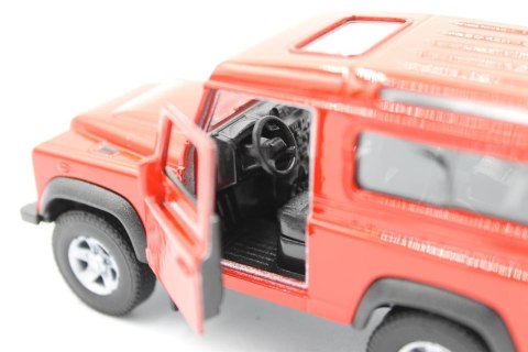 MODEL METALOWY AUTO WELLY Land Rover Defender 1:34 MODEL METALOWY AUTO WELLY Land Rover Defender 1:34