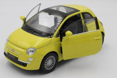 MODEL METALOWY WELLY AUTO 2007 Fiat 500 1:34 MODEL METALOWY WELLY AUTO 2007 Fiat 500 1:34