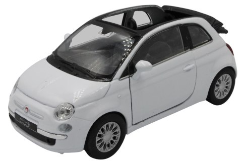 MODEL METALOWY WELLY AUTO 2010 Fiat 500C 1:34 MODEL METALOWY WELLY AUTO 2010 Fiat 500C 1:34