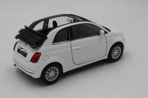 MODEL METALOWY WELLY AUTO 2010 Fiat 500C 1:34 MODEL METALOWY WELLY AUTO 2010 Fiat 500C 1:34