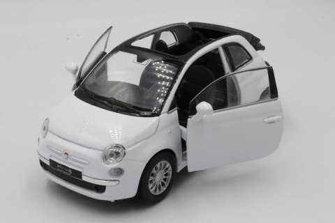 MODEL METALOWY WELLY AUTO 2010 Fiat 500C 1:34 MODEL METALOWY WELLY AUTO 2010 Fiat 500C 1:34