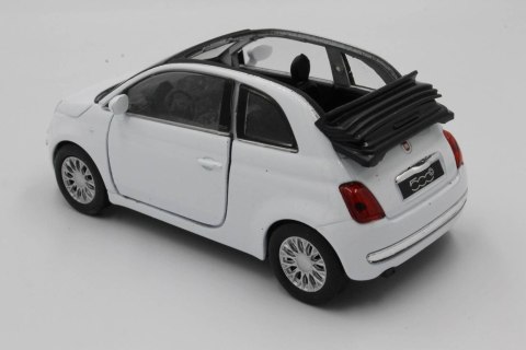 MODEL METALOWY WELLY AUTO 2010 Fiat 500C 1:34 MODEL METALOWY WELLY AUTO 2010 Fiat 500C 1:34