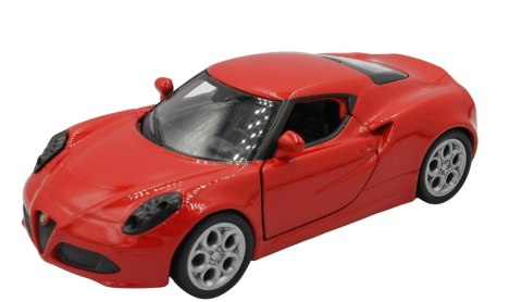 MODEL METALOWY WELLY AUTO Alfa Romeo 4C 1:34 MODEL METALOWY WELLY AUTO Alfa Romeo 4C 1:34