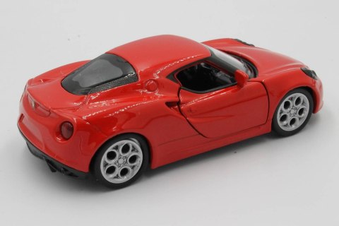 MODEL METALOWY WELLY AUTO Alfa Romeo 4C 1:34 MODEL METALOWY WELLY AUTO Alfa Romeo 4C 1:34