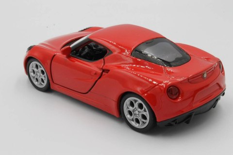 MODEL METALOWY WELLY AUTO Alfa Romeo 4C 1:34 MODEL METALOWY WELLY AUTO Alfa Romeo 4C 1:34