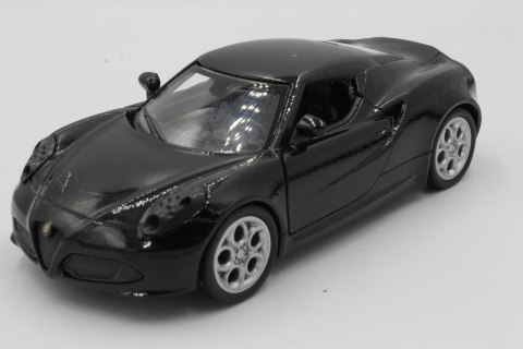 MODEL METALOWY WELLY AUTO Alfa Romeo 4C 1:34 MODEL METALOWY WELLY AUTO Alfa Romeo 4C 1:34