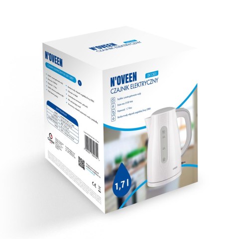 CZAJNIK ELEKTRYCZNY Noveen EK1301 1,7L SZYBKI DUŻY CZAJNIK ELEKTRYCZNY Noveen EK1301 1,7L SZYBKI DUŻY