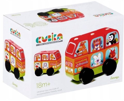 MINI CIĘZARÓWKA BUS AUTO DREWNIANE ZWIERZĄTKA KOLO MINI CIĘZARÓWKA BUS AUTO DREWNIANE ZWIERZĄTKA KOLO