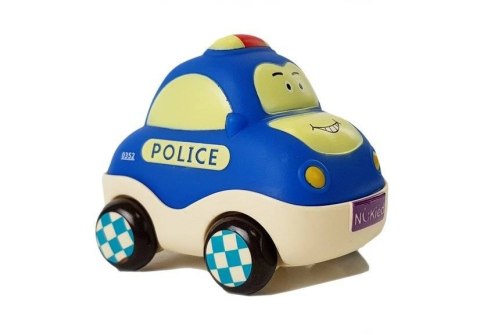 Zestaw Autek Policja Ambulans dla Niemowlaka z Napędem 4el Zestaw Autek Policja Ambulans dla Niemowlaka z Napędem 4el