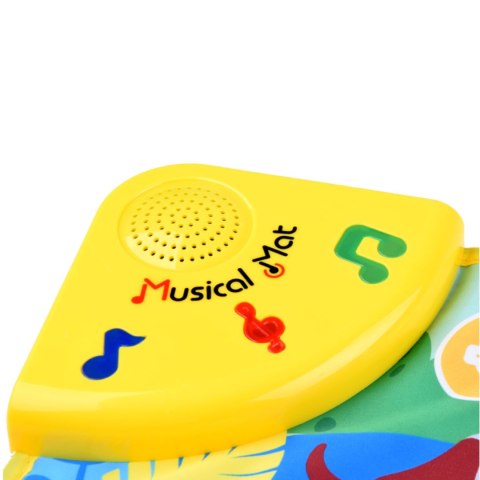 MATA MUZYCZNA INTERAKTYWNA PIANINKO KOLOROWE KLAWISZE FUNKCJA TAŃCA MATA MUZYCZNA INTERAKTYWNA PIANINKO KOLOROWE KLAWISZE FUNKCJA TAŃCA