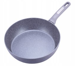 PATELNIA GRANITOWA GŁĘBOKA WOK INDUKCJA GAZ 30CM