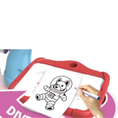 PROJEKTOR RZUTNIK STOLIK DO NAUKI RYSOWANIA ZE SLAJDAMI KOSMONAUTA MAZAKI PROJEKTOR RZUTNIK STOLIK DO NAUKI RYSOWANIA ZE SLAJDAMI KOSMONAUTA MAZAKI