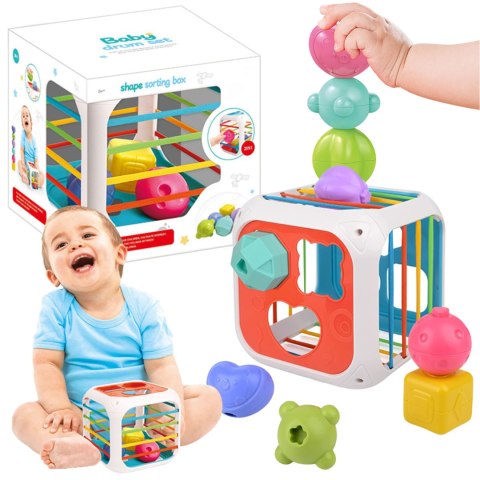 SORTER EDUKACYJNE KLOCKI SENSORYCZNE DLA MALUSZKÓW SORTER EDUKACYJNE KLOCKI SENSORYCZNE DLA MALUSZKÓW