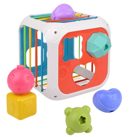 SORTER EDUKACYJNE KLOCKI SENSORYCZNE DLA MALUSZKÓW SORTER EDUKACYJNE KLOCKI SENSORYCZNE DLA MALUSZKÓW