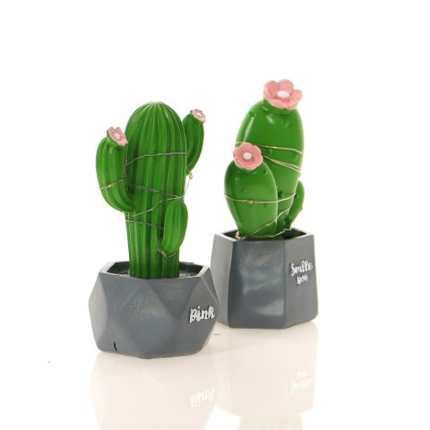 Kaktus LED w doniczce h=15cm Kaktus LED w doniczce h=15cm
