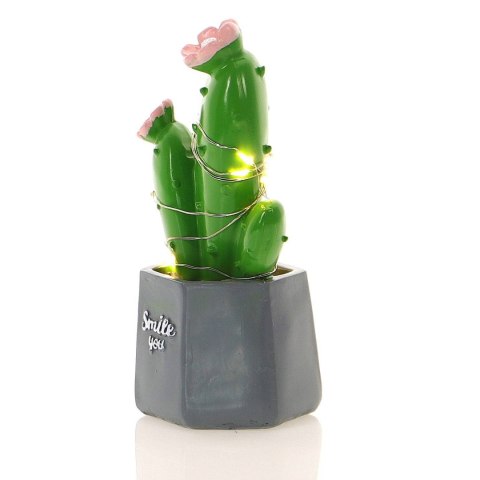 Kaktus LED w doniczce h=15cm Kaktus LED w doniczce h=15cm