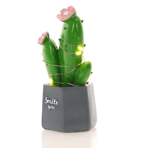 Kaktus LED w doniczce h=15cm Kaktus LED w doniczce h=15cm
