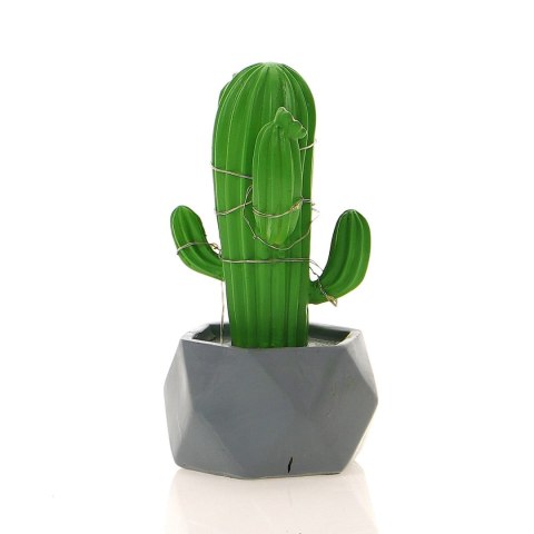 Kaktus led w doniczce h=15cm Kaktus led w doniczce h=15cm