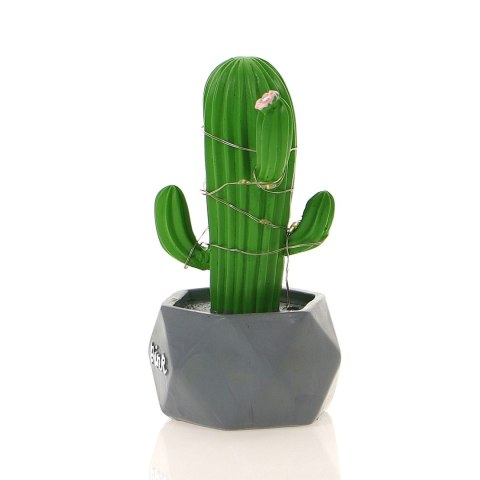 Kaktus led w doniczce h=15cm Kaktus led w doniczce h=15cm