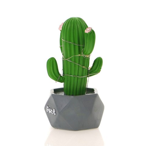 Kaktus led w doniczce h=15cm Kaktus led w doniczce h=15cm