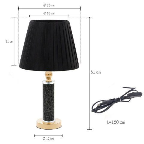 Lampa stołowa h=51cm Lampa stołowa h=51cm