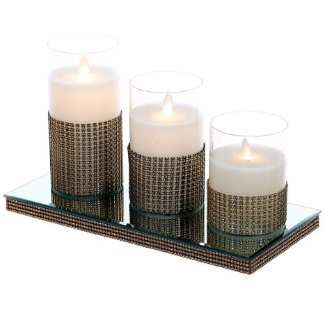 Patera z lusterkiem 29,5x14 x 1,8 cm Patera z lusterkiem 29,5x14 x 1,8 cm