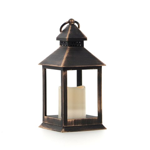 Latarnia plastikowa led h=23,5cm Latarnia plastikowa led h=23,5cm