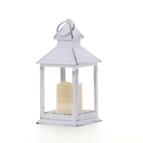 Latarnia plastikowa led h=23,5cm