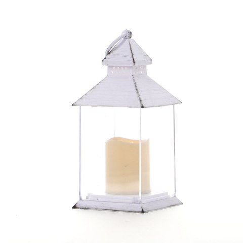 Latarnia plastikowa led h=23,5cm