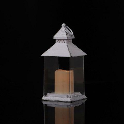 Latarnia plastikowa led h=23,5cm