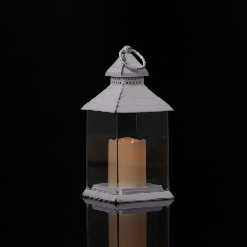 Latarnia plastikowa led h=23,5cm