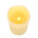 Mała świeca woskowa LED 5×5cm