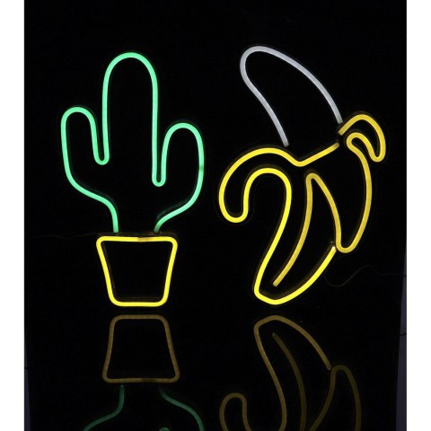 Neon LED-banan na pleksie do powieszenia na ściane 32x46cm Neon LED-banan na pleksie do powieszenia na ściane 32x46cm