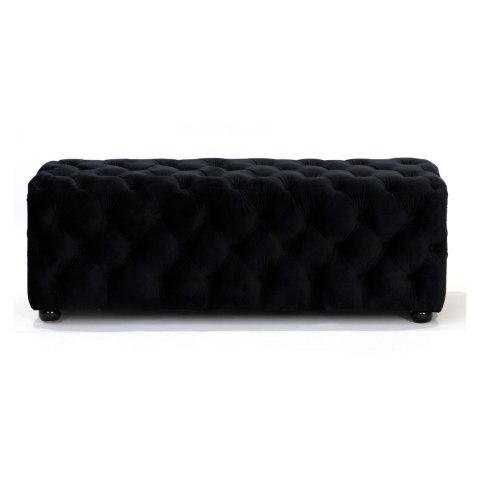 PUFA LONGORIA-CZARNA 125x50x43cm PUFA LONGORIA-CZARNA 125x50x43cm