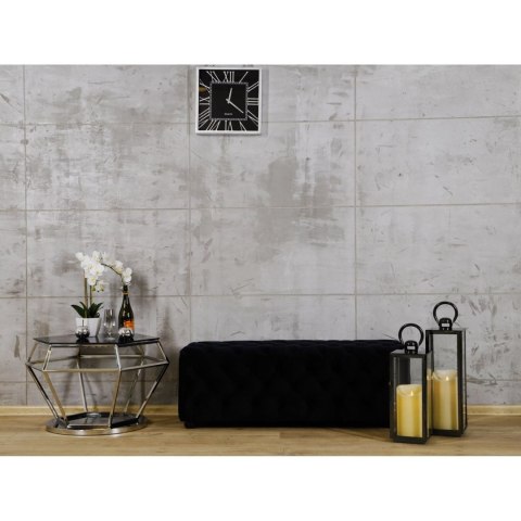 PUFA LONGORIA-CZARNA 125x50x43cm PUFA LONGORIA-CZARNA 125x50x43cm