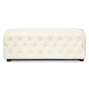 PUFA LONGORIA-KREMOWA 125x50x43cm