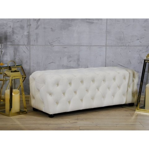 PUFA LONGORIA-KREMOWA 125x50x43cm PUFA LONGORIA-KREMOWA 125x50x43cm