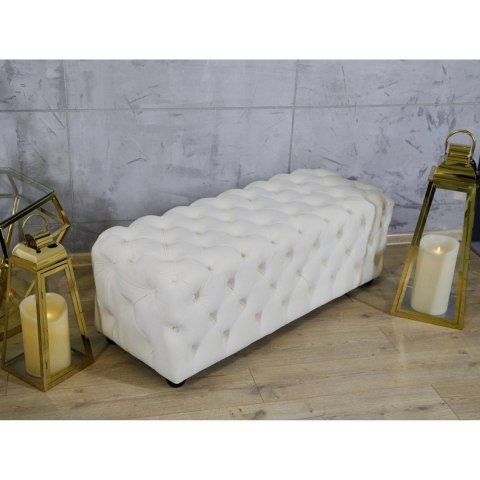 PUFA LONGORIA-KREMOWA 125x50x43cm PUFA LONGORIA-KREMOWA 125x50x43cm