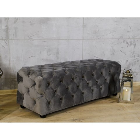 PUFA LONGORIA-SZARA 125x50x43cm PUFA LONGORIA-SZARA 125x50x43cm